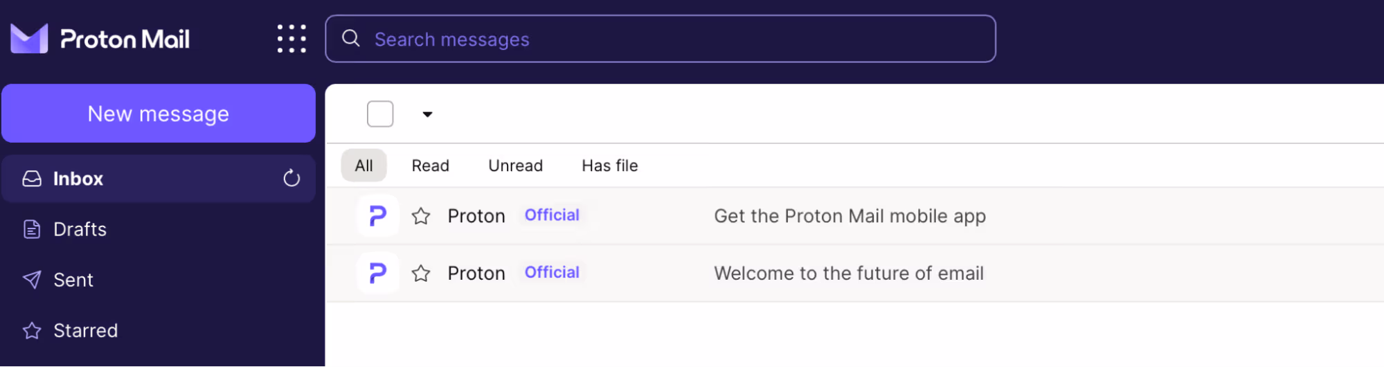 Source: Proton Mail screenshot