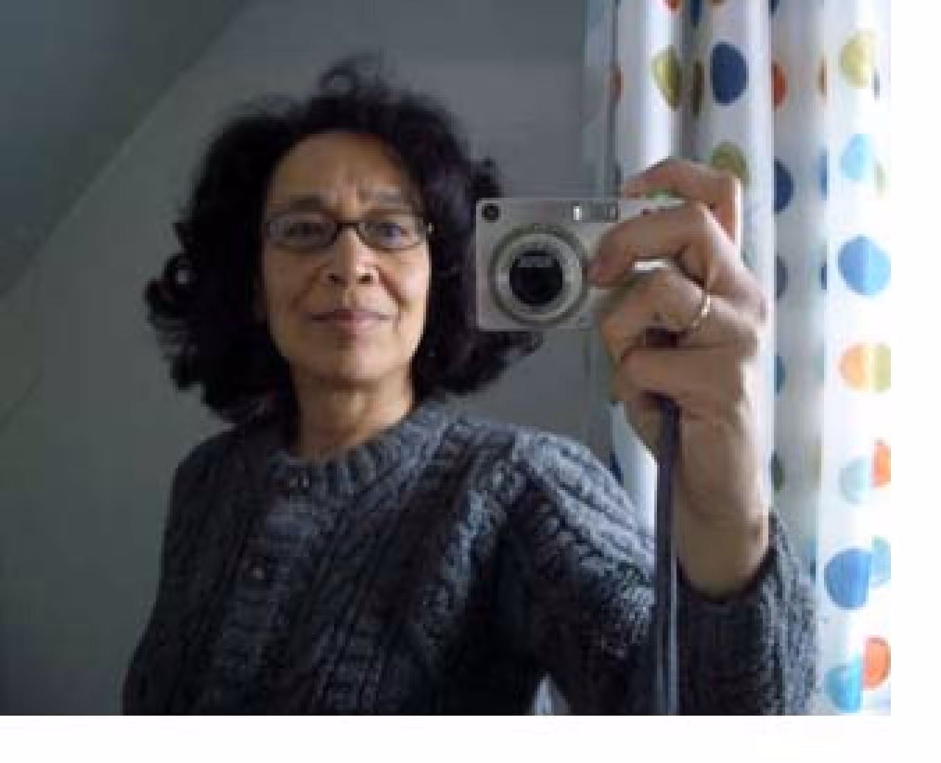 A self-portrait of Loretta. Image from Loretta Staples.